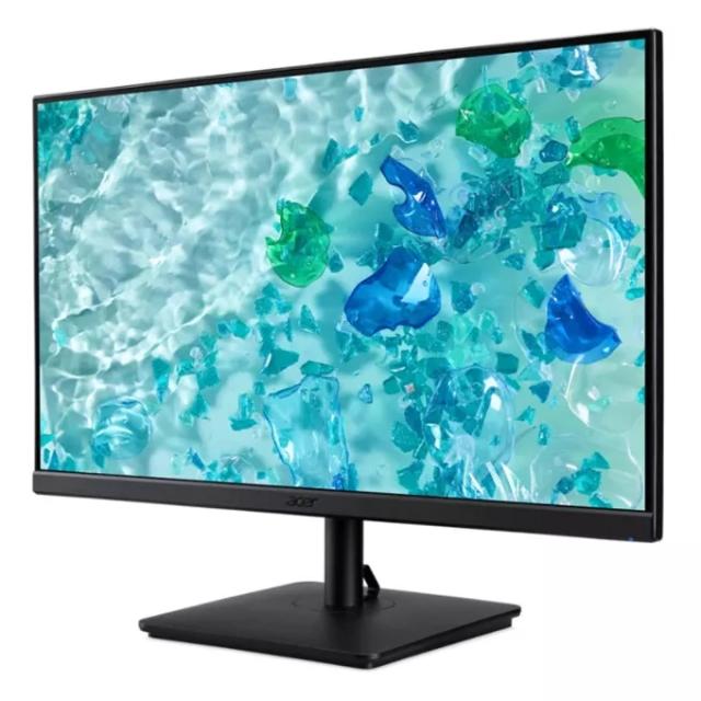 Монитор Acer Vero V247YEbipv, 23.8" IPS LED ZeroFrame, Anti-Glare, FreeSync, 4ms (GTG), 100Hz, 100M:1, 250nits, 1920x1080, Flicker-Less, BlueLightShield, HDMI, VGA, DP, VESA, Black