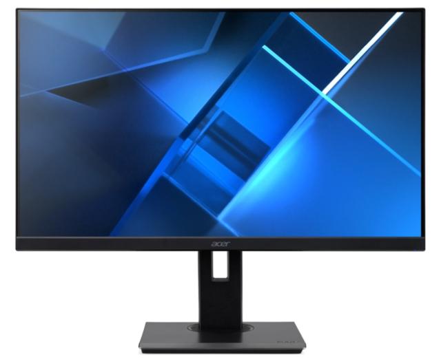 Монитор Acer Vero B247YEbmiprzxv, 23.8" IPS LED ZeroFrame, Anti-Glare, FreeSync, 4ms (GTG), 100Hz, 100M:1, 250nits, 1920x1080, Flicker-Less, BlueLightShield, Speakers, Audio In/Out, HDMI, VGA, DP, USB HUB 3.2 (1up 4down), VESA, Black