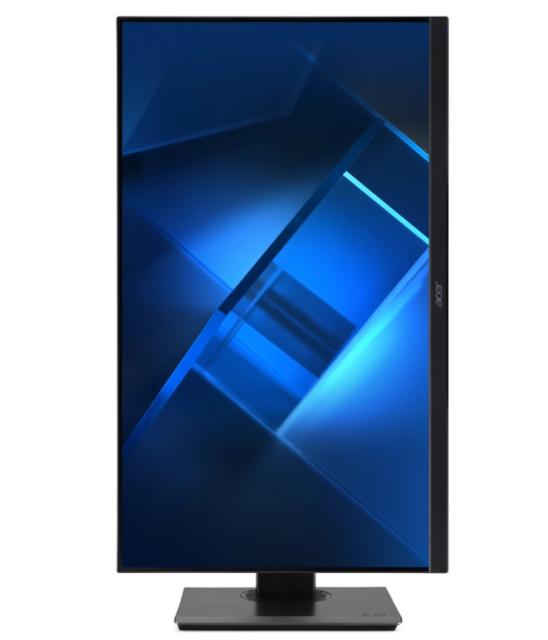 Монитор Acer Vero B247YEbmiprzxv, 23.8" IPS LED ZeroFrame, Anti-Glare, FreeSync, 4ms (GTG), 100Hz, 100M:1, 250nits, 1920x1080, Flicker-Less, BlueLightShield, Speakers, Audio In/Out, HDMI, VGA, DP, USB HUB 3.2 (1up 4down), VESA, Black