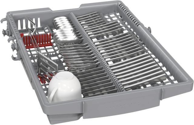 Съдомиялна Bosch SPV4HMX10E SER4 Dishwasher fully integrated 45cm, E, 9,5l, 10ps, 6p/5o, 44dB(B), Silence 41dB, 3rd Vario drawer, R2, Auto program, Rackmatic, HC