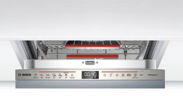 Съдомиялна Bosch SPV6ZMX17E SER6 Dishwasher fully integrated 45cm, C, Zeolith, 8,9l, 10ps, 6p/5o, 42dB(B), Silence 40dB, 3rd drawer, TimeLight, interior light, HC