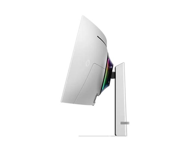 Монитор Samsung LS49CG943, 49" Odyssey G9 GAMING, Curved OLED, 1800R, 240Hz, Smart. 32:9, 5120 x 1440, 250 cd/m2, Display Port , HDMI,Micro HDMI, USB Hub, Silver