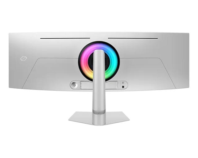 Монитор Samsung LS49CG943, 49" Odyssey G9 GAMING, Curved OLED, 1800R, 240Hz, Smart. 32:9, 5120 x 1440, 250 cd/m2, Display Port , HDMI,Micro HDMI, USB Hub, Silver