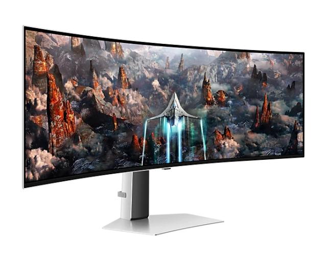 Монитор Samsung LS49CG943, 49" Odyssey G9 GAMING, Curved OLED, 1800R, 240Hz, Smart. 32:9, 5120 x 1440, 250 cd/m2, Display Port , HDMI,Micro HDMI, USB Hub, Silver