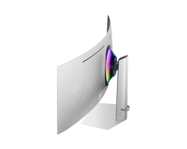 Монитор Samsung LS49CG943, 49" Odyssey G9 GAMING, Curved OLED, 1800R, 240Hz, Smart. 32:9, 5120 x 1440, 250 cd/m2, Display Port , HDMI,Micro HDMI, USB Hub, Silver