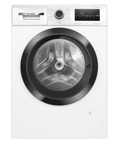 Пералня Bosch WAN28270BY SER4 Washing machine 8kg, A, 1400rpm, 51/72dB(A), Iron Assist, waveDrum 65l, 7 options, Hygiene Plus, \black-blackgrey grey door