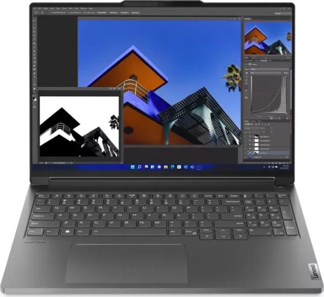 Лаптоп Lenovo ThinkBook 16p G4 Intel Core i9-13900H (up to 5.4GHz, 24MB), 32GB (16+16) DDR5 5200MHz, 1TB SSD, 16" 3.2K (3200x2000) IPS AG, NVIDIA GeForce RTX 4060/8GB, WLAN, BT, 1080p&IR Cam, Color Calibration, Backlit KB, FPR, Storm Grey, Win11Pro, 