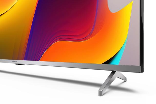 Телевизор Sharp 55FP1EA, 55" LED  Android TV, 4K Ultra HD QLED 3840x2160 Frameless, DVB-T/T2/C/S/S2, Active Motion 800, 2x10W (6 ohm), HDR10, Dolby Digital, Dolby Vision, DTS:X, Google Assistant, Chromecast Built-in, HDMI 2.1 eARC, Micro SD card slot
