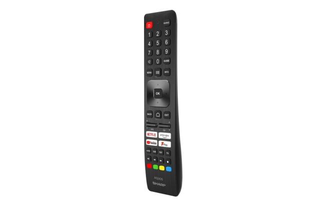 Телевизор Sharp 55FP1EA, 55" LED  Android TV, 4K Ultra HD QLED 3840x2160 Frameless, DVB-T/T2/C/S/S2, Active Motion 800, 2x10W (6 ohm), HDR10, Dolby Digital, Dolby Vision, DTS:X, Google Assistant, Chromecast Built-in, HDMI 2.1 eARC, Micro SD card slot