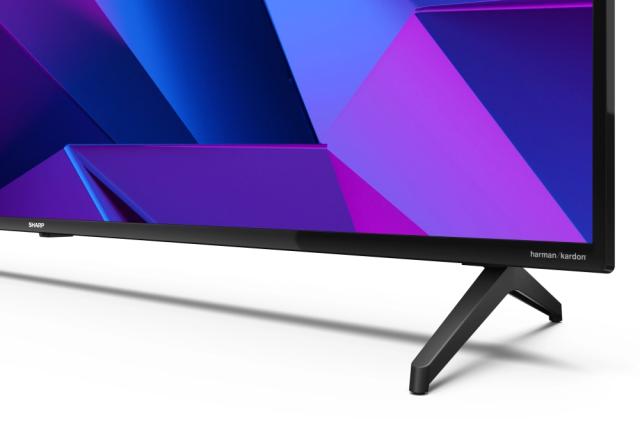 Телевизор Sharp 70FN2EA, 70" LED  Android TV, 4K Ultra HD 3840 x 2160 Frameless, DVB-T/T2/C/S/S2, Active Motion 800, HARMAN/KARDON, HDR10, Dolby Digital, Dolby Vision, DTS:X, Google Assistant, Chromecast Built-in, HDMI 2.1 eARC, Micro SD card slot, 3