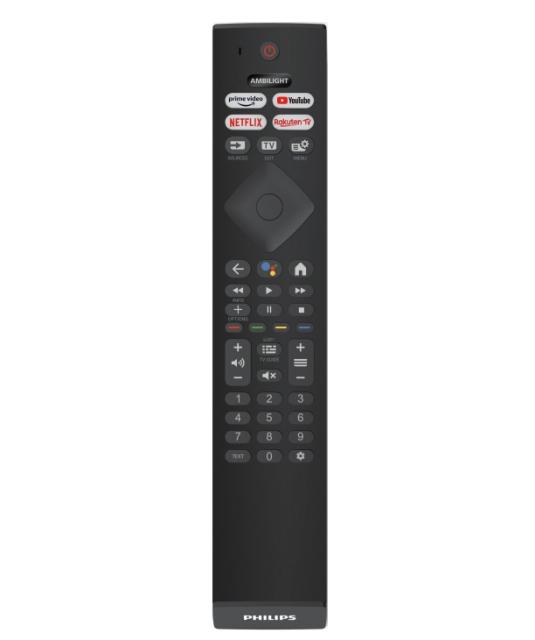 Телевизор Philips 50PUS8518/12, 50" THE ONE, UHD 4K LED, 3840x2160, DVB-T/T2/T2-HD/C/S/S2, Ambilight 3, Google TV, Quad Core P5 Perfect, 16GB, VRR, BT5.0, HDMI, 2xUSB, Cl+, 802.11ac, Lan, 20W+Logitech Wireless Touch Keyboard K400 Plus Black