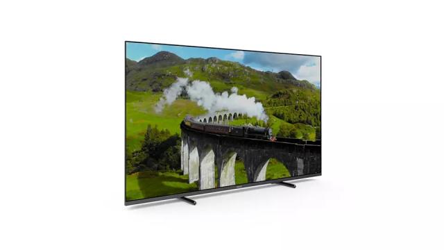 Телевизор Philips 55PUS7608/12, 55" UHD DLED, 3840 x 2160, DVB-T/T2/T2-HD/C/S/S2, Pixel Precise Ultra HD, HDR+, HLG, Smart TV with new OS, Dolby Vision, Atmos HDMI, VRR, 2* USB, Cl+, 802.11n, Lan, 20W RMS, Black+Logitech Wireless Touch Keyboard K400 
