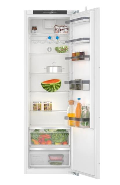 Хладилник Bosch KIR81VFE0 SER4 BI fridge, E, 177,2cm, 310l, 39dB(C), 2 MultiBox, flush-folding