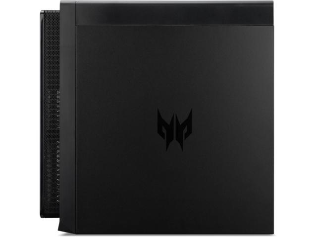 Настолен компютър Acer Predator PO3-650, i7-13700F (up to 5.20GHz, 30MB), 32GB DDR5 (2*16GB, max. 64GB 4800MHz), 1024GB SSD PCI-e, M.2 slot free, no DVD, NVIDIA GeForce 4070 12GB GDDR6, 4*USB 2.0, 4*USB 3.2, USB Type -C, Audio jacks, GLAN, WiFi6E & B