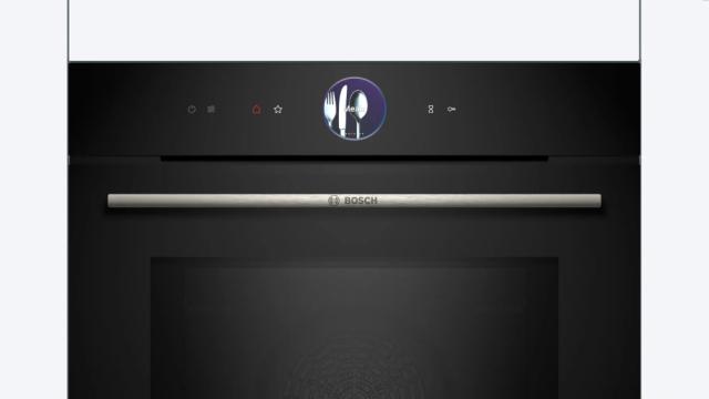 Фурна Bosch HMG776KB1 SER8 Combi microwave oven, 4D HotAir, Pyro, 20 HM, Assist, 1-lvl Pyro rail, LED light top, TFT-touchdisplay Plus 7cm, HC