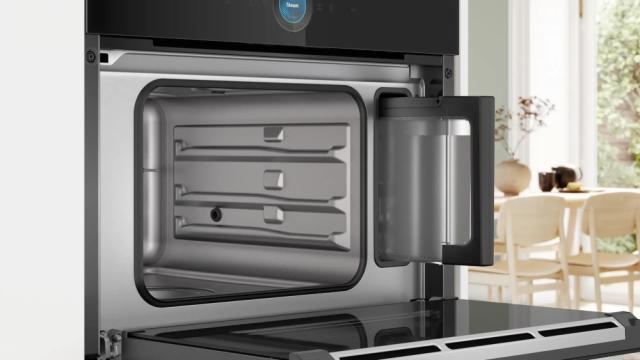 Фурна Bosch CDG714XB1 SER8 Compact Steamer, 4 HM, TFT-touchdisplay