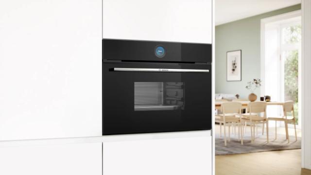 Фурна Bosch CDG714XB1 SER8 Compact Steamer, 4 HM, TFT-touchdisplay