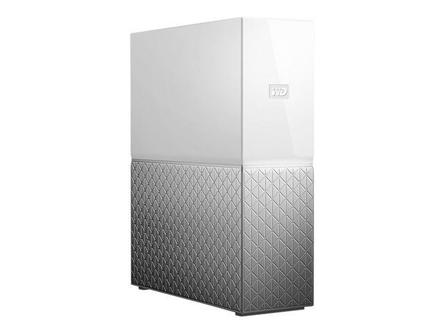 Мрежов сторидж Western Digital My Cloud Home, 8TB NAS Personal Cloud StorageHDD, четири ядрен RTD1295PB-CG 1.4 GHz CPU, 1GB RAM, 1x Lan1000, 1x USB 3.0