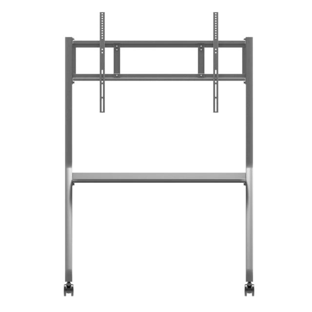 Стойка HISENSE Universal Mobile cart 55"- 86"; Max Load 100kg, Gray (bracket) + Black (Hanging plate & caster)