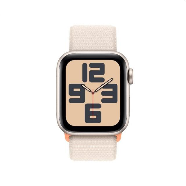 Часовник Apple Watch SE2 v2 Cellular 40mm Starlight Alu Case w Starlight Sport Loop