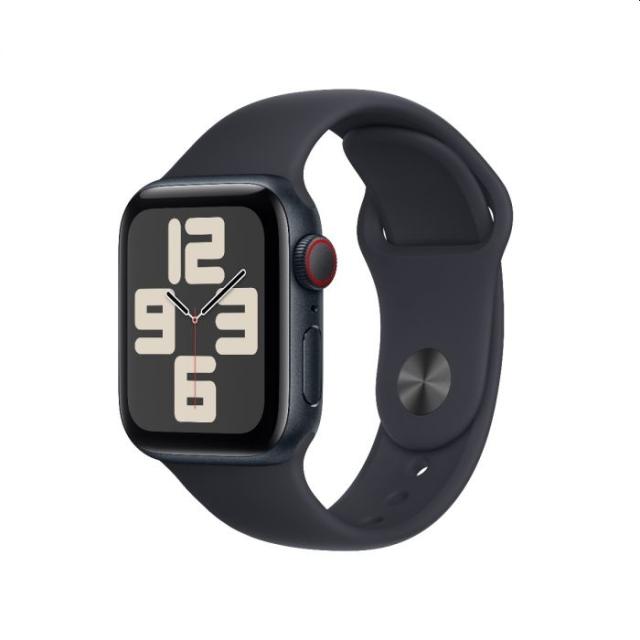 Часовник Apple Watch SE2 v2 Cellular 40mm Midnight Alu Case w Midnight Sport Band - S/M