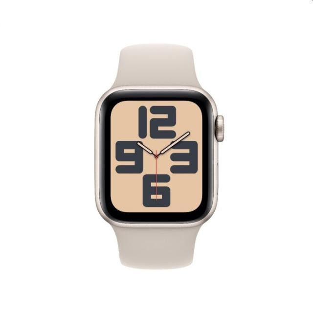 Часовник Apple Watch SE2 v2 Cellular 40mm Starlight Alu Case w Starlight Sport Band - M/L
