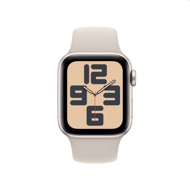 Часовник Apple Watch SE2 v2 GPS 40mm Starlight Alu Case w Starlight Sport Band - S/M