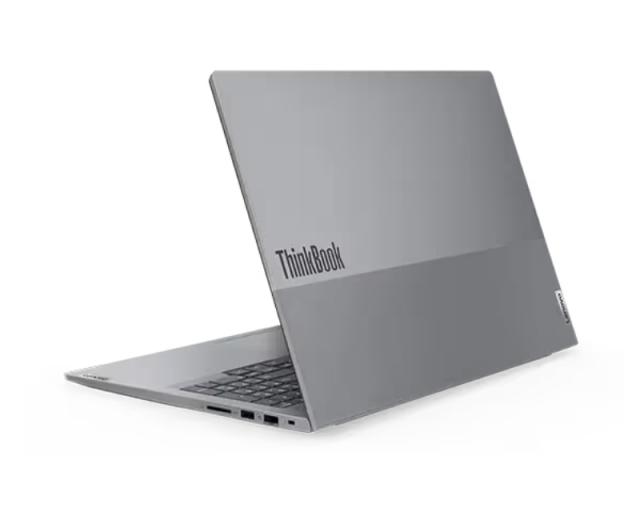 Лаптоп Lenovo ThinkBook 16 G6 Intel Core i7-13700H (up to 5GHz, 24MB), 32GB (16+16) DDR5 5200MHz, 1TB SSD, 16" WUXGA (1920x1200) IPS AG, Intel Iris Xe Graphics, 1080p&IR Cam, WLAN, BT, Backlit KB, FPR, Arctic Grey, DOS, 3Y