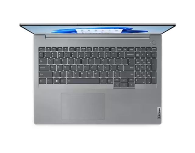 Лаптоп Lenovo ThinkBook 16 G6 Intel Core i7-13700H (up to 5GHz, 24MB), 32GB (16+16) DDR5 5200MHz, 1TB SSD, 16" WUXGA (1920x1200) IPS AG, Intel Iris Xe Graphics, 1080p&IR Cam, WLAN, BT, Backlit KB, FPR, Arctic Grey, DOS, 3Y