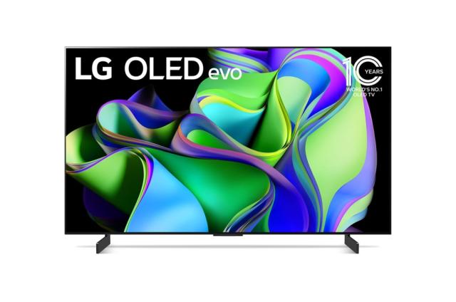 Телевизор LG OLED42C32LA, 42" UHD OLED evo, 4K (3840 x 2160), DVB-C/T2/S2, Full Cinema Screnn, Alpha 9, 120Hz, ThinQ AI, HDR10, VRR, NVIDIA G-SYNC, AMD FreeSync, Dolby Vision, Dolby Atmos, Wi-Fi, BT, HDMI, USB, Multi View, Meteor Titan