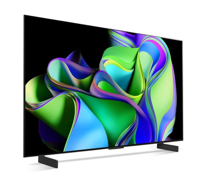 Телевизор LG OLED42C32LA, 42" UHD OLED evo, 4K (3840 x 2160), DVB-C/T2/S2, Full Cinema Screnn, Alpha 9, 120Hz, ThinQ AI, HDR10, VRR, NVIDIA G-SYNC, AMD FreeSync, Dolby Vision, Dolby Atmos, Wi-Fi, BT, HDMI, USB, Multi View, Meteor Titan