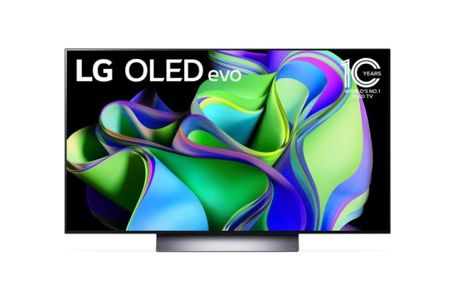 Телевизор LG OLED48C32LA, 48" UHD OLED evo, 4K (3840 x 2160), DVB-C/T2/S2, Full Cinema Screnn, Alpha 9, 120Hz, ThinQ AI, HDR10, VRR, NVIDIA G-SYNC, AMD FreeSync, Dolby Vision, Dolby Atmos, Wi-Fi, BT, HDMI, USB, Multi View, Meteor Titan