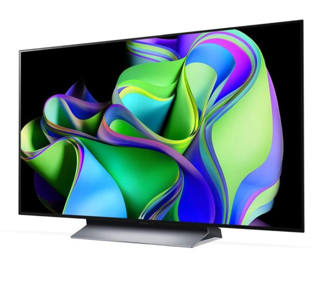 Телевизор LG OLED48C32LA, 48" UHD OLED evo, 4K (3840 x 2160), DVB-C/T2/S2, Full Cinema Screnn, Alpha 9, 120Hz, ThinQ AI, HDR10, VRR, NVIDIA G-SYNC, AMD FreeSync, Dolby Vision, Dolby Atmos, Wi-Fi, BT, HDMI, USB, Multi View, Meteor Titan