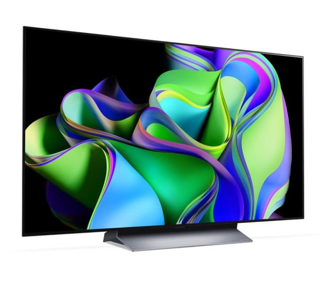Телевизор LG OLED48C32LA, 48" UHD OLED evo, 4K (3840 x 2160), DVB-C/T2/S2, Full Cinema Screnn, Alpha 9, 120Hz, ThinQ AI, HDR10, VRR, NVIDIA G-SYNC, AMD FreeSync, Dolby Vision, Dolby Atmos, Wi-Fi, BT, HDMI, USB, Multi View, Meteor Titan