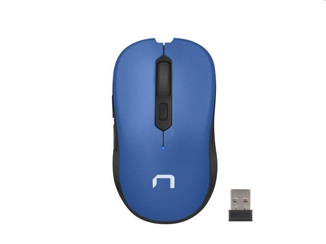 Мишка Natec Mouse Robin wireless 1600dpi blue