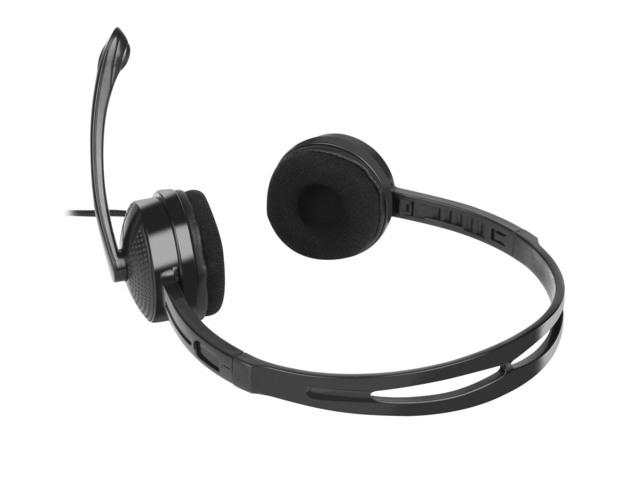 Слушалки Natec Headset Canary Go With Microphone Black