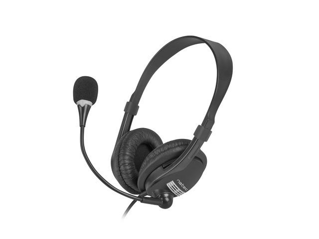 Слушалки Natec Headset Drone USB With Microphone Black