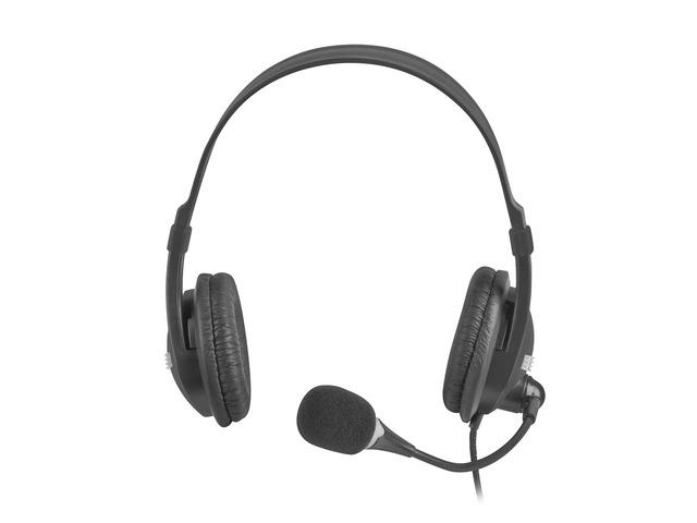 Слушалки Natec Headset Drone USB With Microphone Black