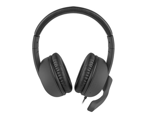 Слушалки Natec Headset Rhea With Microphpne Black