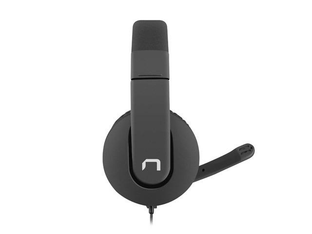 Слушалки Natec Headset Rhea With Microphpne Black