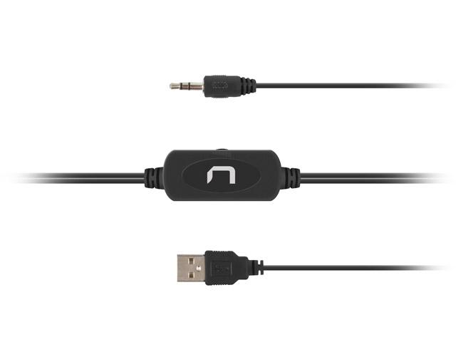 Тонколони Natec speaker  2.0 lynx usb black 6w rms