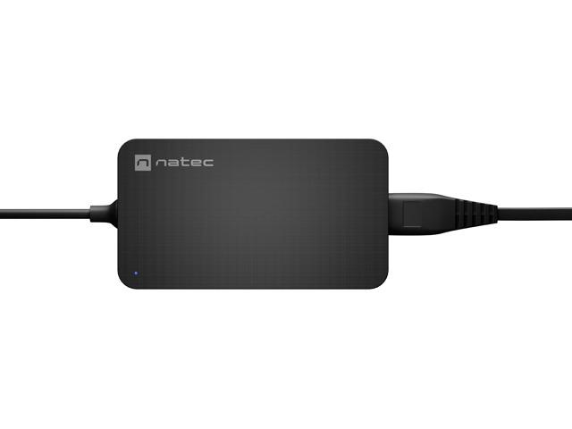 Адаптер Natec Universal Laptop-Tablet-SP Charger Grayling USB-C 65W