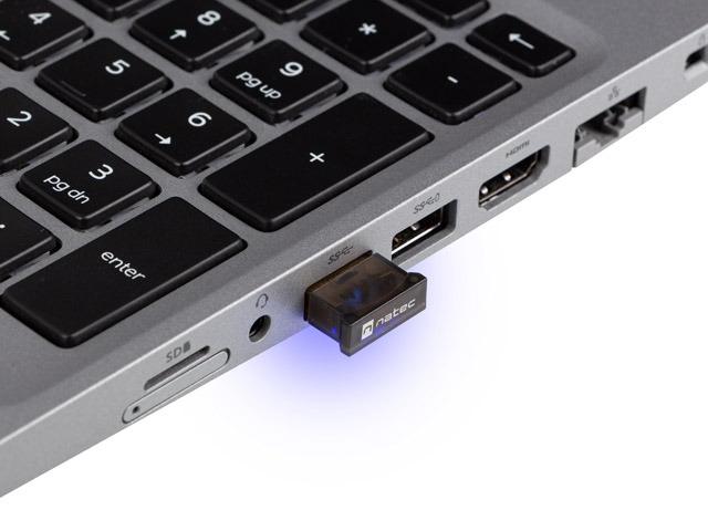 Аксесоар Natec BLUETOOTH USB NANO FLY V5.0 CLASS II