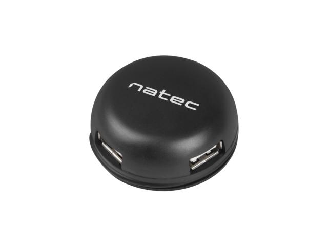 USB хъб Natec usb 2.0 hub bumblebee 4-port black
