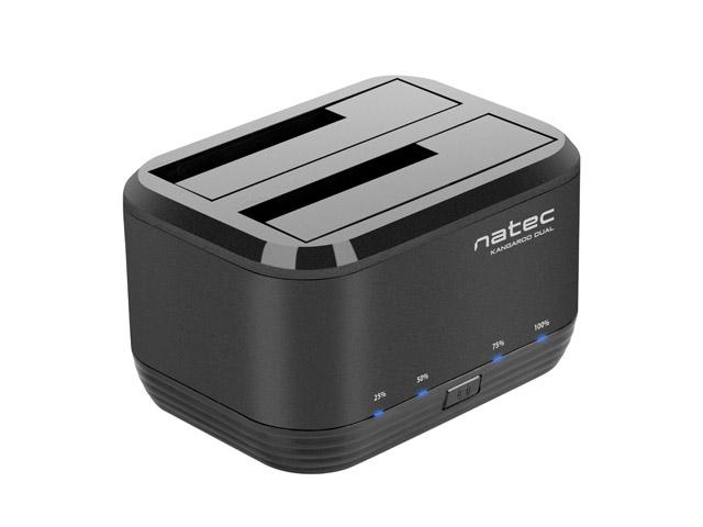 Докинг станция Natec HDD Docking Station Kangaroo Dual SATA USB 3.0