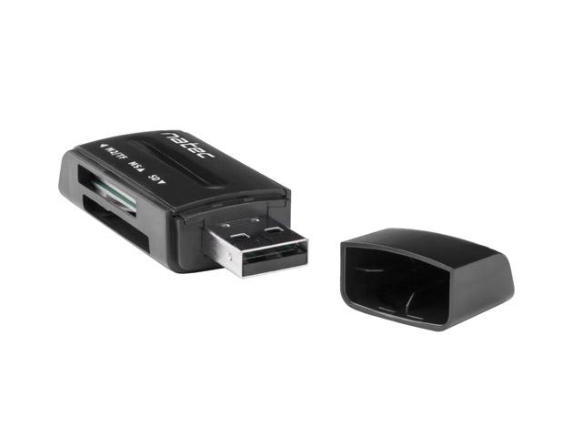 Аксесоар Natec Card Reader MINI ANT 3 SDHC MMC M2 MICRO SD USB 2.0 Black