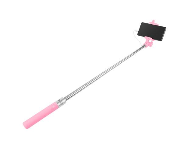 Селфи стик Natec Selfie Stick Extreme Media SF-20W Wired Pink
