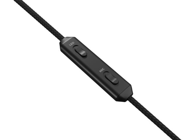 Слушалки Genesis Headset Neon 613 With Microphone RGB Illumination Black
