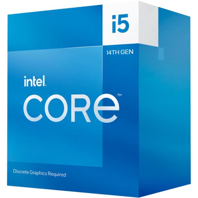 Процесор Intel Core i5-14400 10C (2.5G / 4.7GHz, 20MB, 65W), LGA1700, с охлаждане