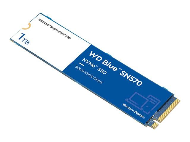 Western Digital Blue SSD SN570 NVMe 1TB M.2 2280 PCIe Gen3 8Gb/s - WDS100T3B0C